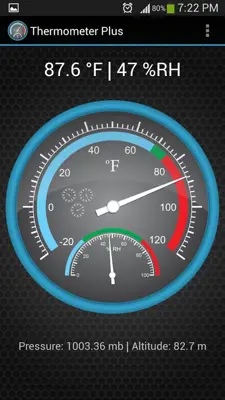 Thermometer Plus android App screenshot 6